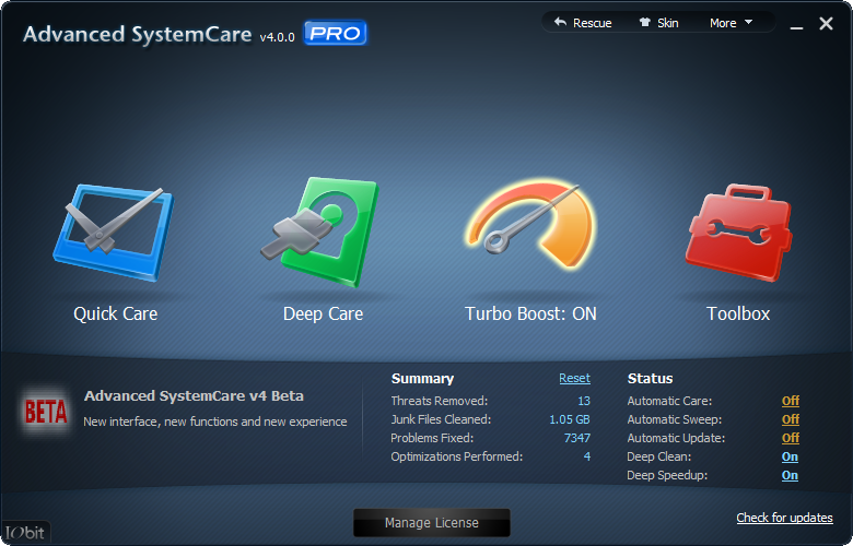 Advanced Systemcare 4 img-1