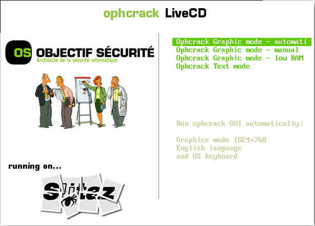 ophcrack для windows 7 скачать