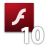 Adobe Flash Player Square 10.2.161.23 Preview 2 for Internet Explorer, AOL  