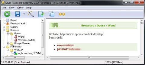 Multi Password Recovery