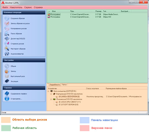 Alcohol 120% - ������� ��� ���������