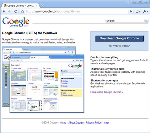 Google Chrome - ������ ��������� ����