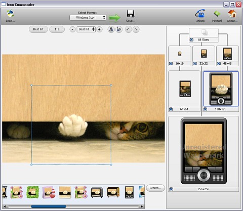 Отдельные настройки для иконки