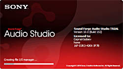 Sony Sound Forge Audio Studio 10
