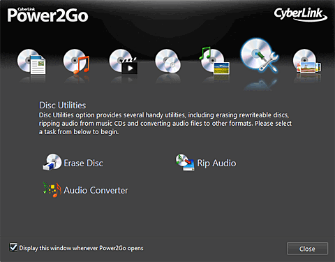 CyberLink Power2Go 7