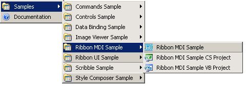 ����� ��������, ��������������� ����������� Elegant Ribbon