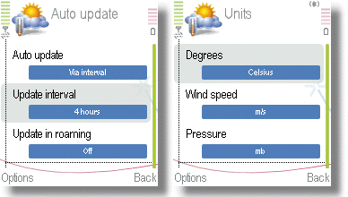 Автообновление позволит обновляться Handy Weather автоматически