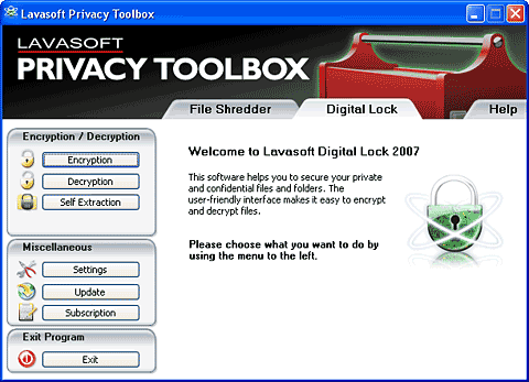 Lavasoft Privacy Toolbox
