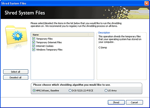 Lavasoft File Shredder