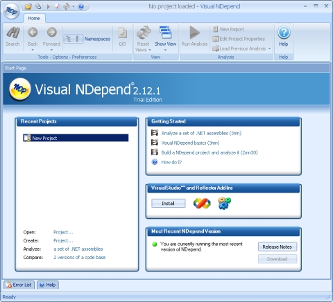 ��������� �������� NDepend