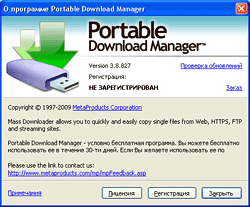 Portable Download Manager