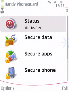 Handy Phoneguard - защита информации при краже или утере смартфона