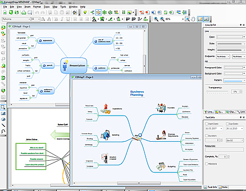 ������� ConceptDraw MINDMAP