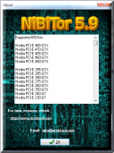 NiBiTor 5.9 (NVIDIA BIOS Editor) скачать бесплатно