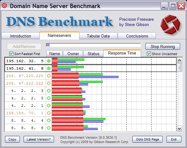 Android dns benchmark