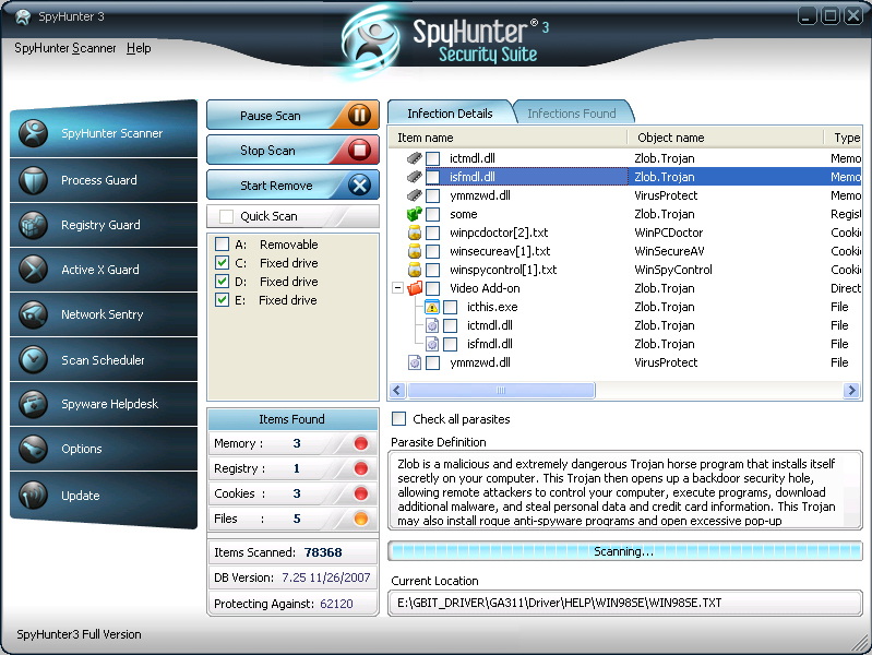 Spyhunter security suite 3 4 9