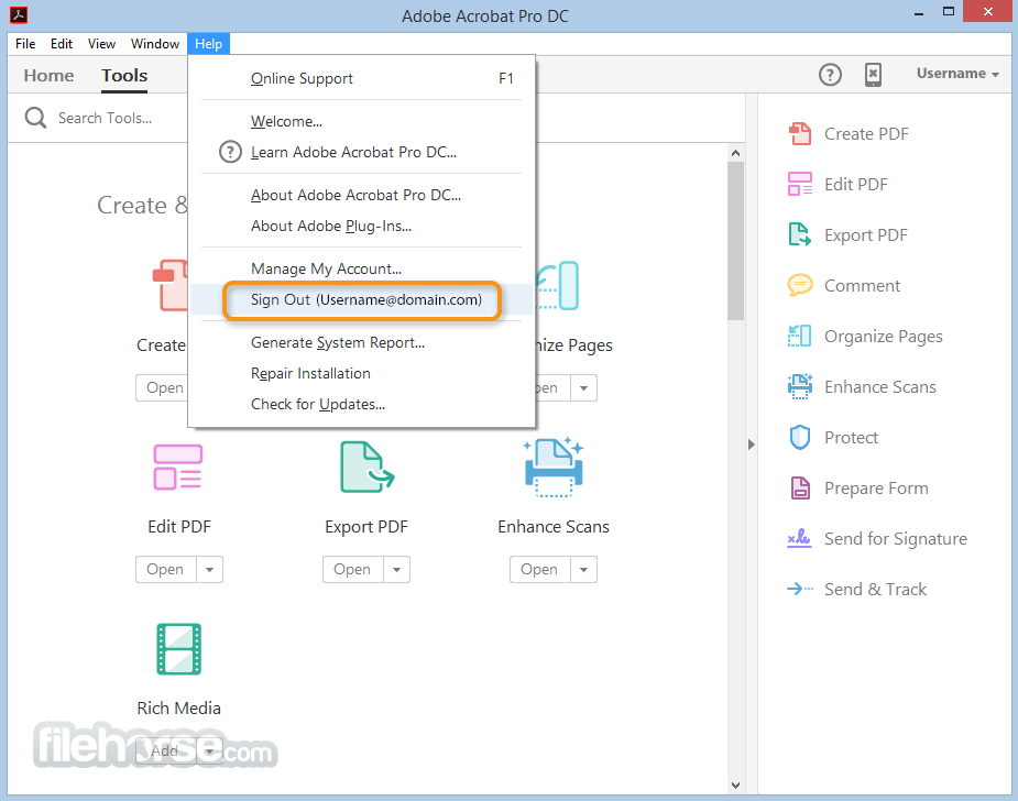 Adobe Acrobat Pro DC - скачать бесплатно Adobe Acrobat Pro DC