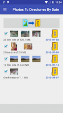 Photos To Directories By Date 1.364  Android  