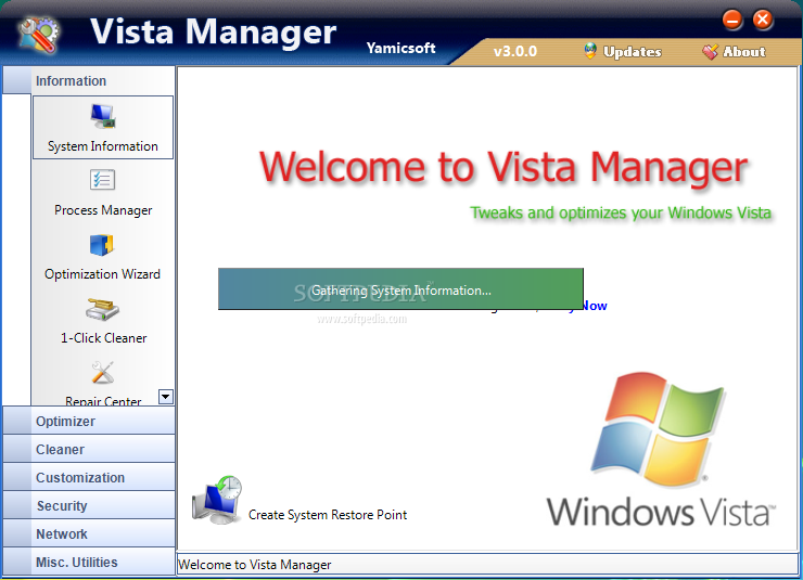 Vista характеристики. Прога Виста. Приложение Vista create. Твикеры Windows. Management 3.0 на русском.