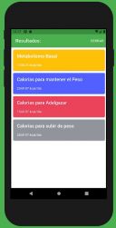 Calculadora Harris Benedict скачать бесплатно