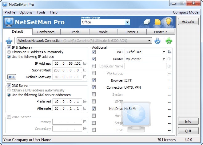 Freeware. IXROS Pro.