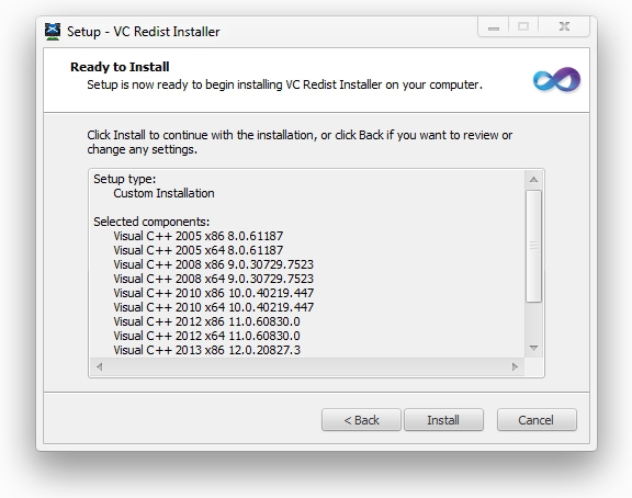 Vc redist 2015