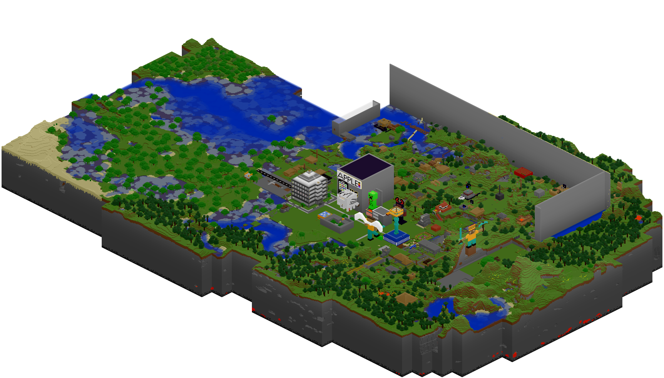 Карта на minecraft