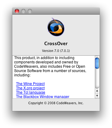 Crossover mac