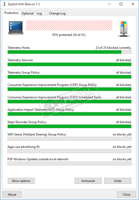 Spybot отписаться. Spybot Anti-Beacon. Spybot Anti-Beacon для Windows. Программа шпион для одноклассников. Программа для отключения шпионских функций Windows 10.