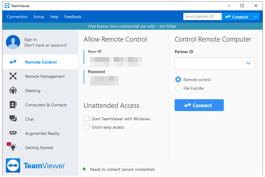 Teamviewer 2 монитора как настроить